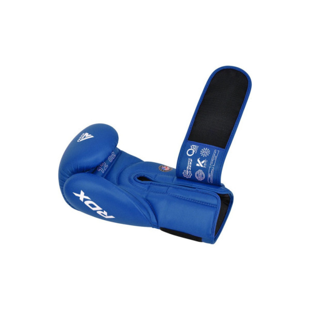Боксерські рукавички RDX AS2 Blue 12 унцій (BGR-AS2U-12OZ)