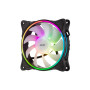Корпусний вентилятор 2E GAMING F120OI-ARGB, 120мм, 1200rpm, 3pin, 3pin +5VARGB, 25.3dBa, чорний