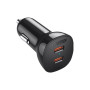 Зарядний пристрій Choetech 2xUSB 40W (2xUSB-C) PD3.0 20W (TC0008-V2-BK) Зарядний пристрій Choetech 2xUSB 40W (2xUSB-C) PD3.0 20W (TC0008-V2-BK)