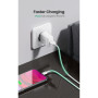 Дата кабель USB 2.0 AM to Lightning 2.0m US155 2.4A, Nickel Plating ABS Shell White Ugreen (20730) Дата кабель USB 2.0 AM to Lightning 2.0m US155 2.4A, Nickel Plating ABS Shell White Ugreen (20730)