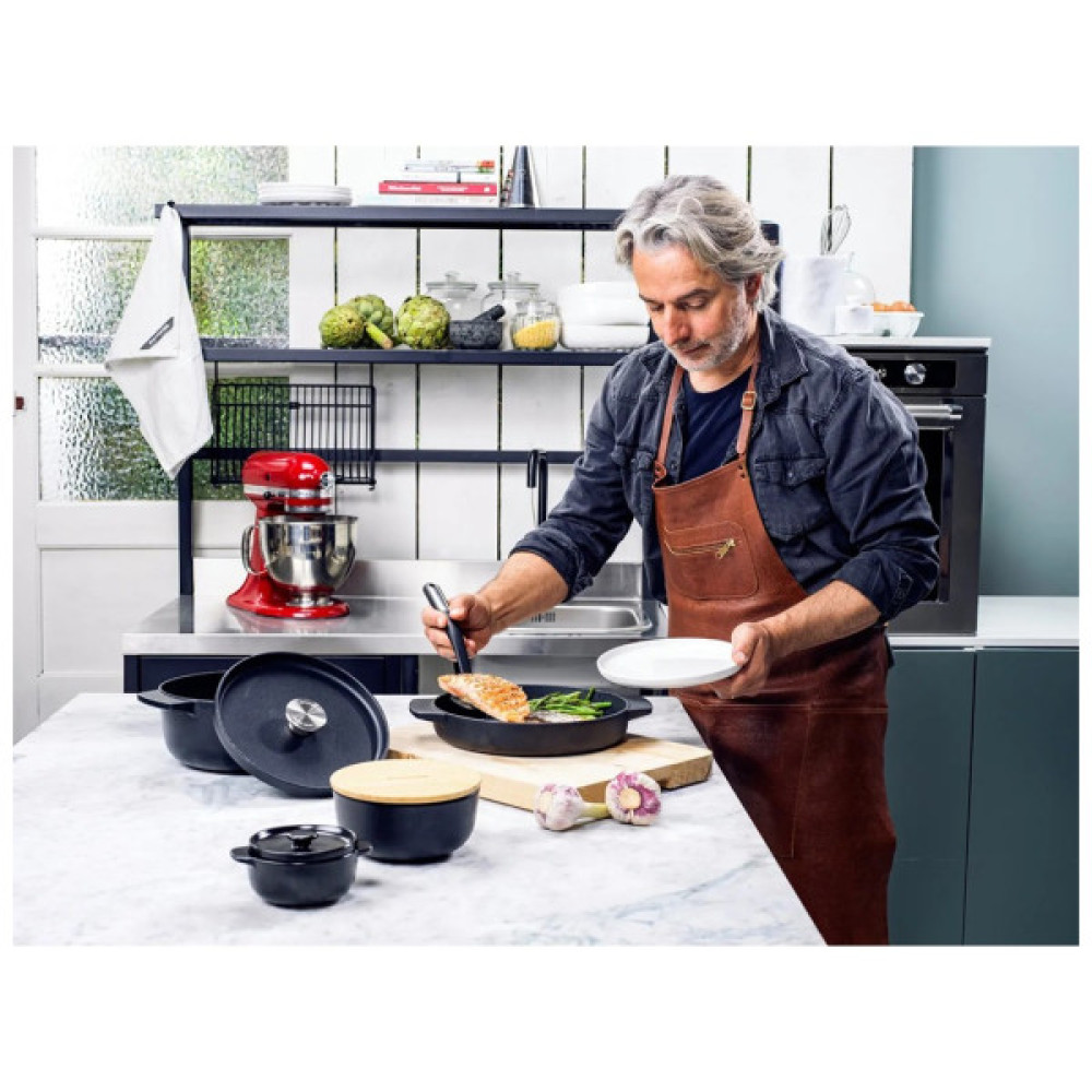 Сковорода KitchenAid Matte Oven-to-table гриль 26 см (CC004600-001)