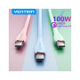 Дата кабель USB-C to USB-C 2.0m USB2.0 100W (20V/5A) Light Green Silicone Vention (TAWGH) Дата кабель USB-C to USB-C 2.0m USB2.0 100W (20V/5A) Light Green Silicone Vention (TAWGH)