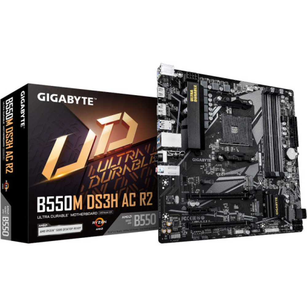 GIGABYTE B550M DS3H AC R2