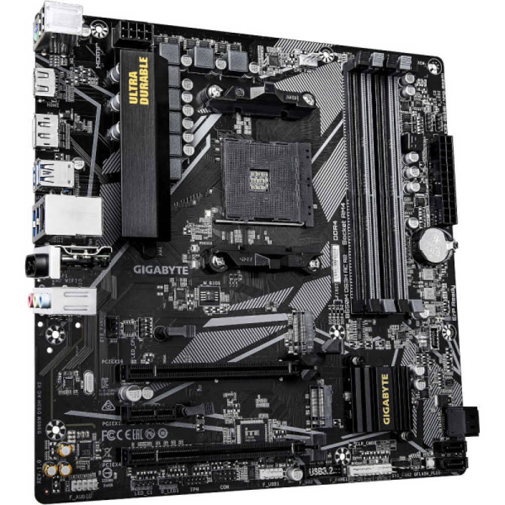 GIGABYTE B550M DS3H AC R2
