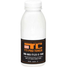 Тонер HP LJ P1005/1006/1505, 100г Black TTI (NB-005-T125-S-100)
