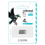USB флеш накопичувач Wibrand 4GB Hawk Silver USB 2.0 (WI2.0/HA4M1S) USB флеш накопичувач Wibrand 4GB Hawk Silver USB 2.0 (WI2.0/HA4M1S)