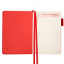 Тижневик Leo planner А5 датований 2026 "Binario", м'який, червоний, 368 сторінок (252642) Тижневик Leo planner А5 датований 2026 "Binario", м'який, червоний, 368 сторінок (252642)