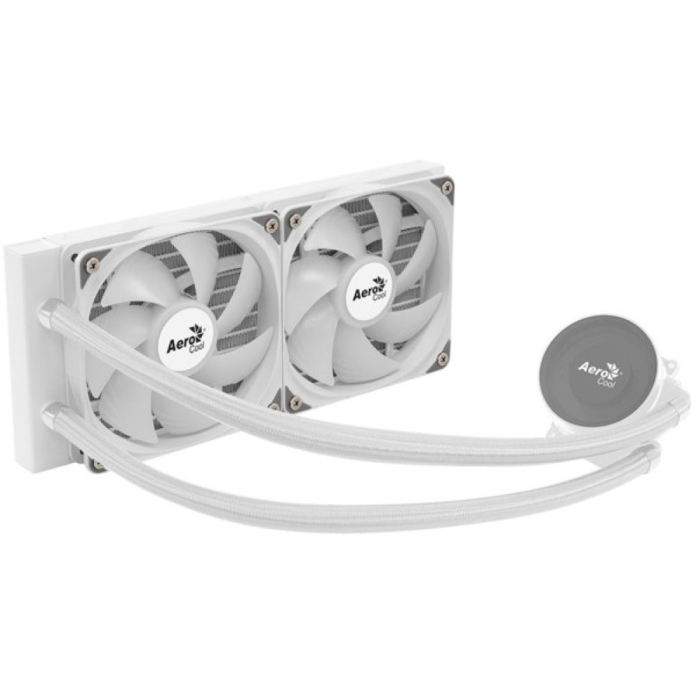 Система рідинного охолодження AeroCool Oasis L240 White (ACLA-OA24117.21)
