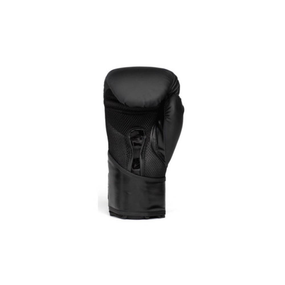 Боксерські рукавички Everlast Elite 2 Boxing Glove P00003271 чорний, золотий 12 унцій (009283623715)