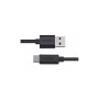Дата кабель USB 2.0 AM to USB-C 3.0m 18W PVC black Choetech (AC0004-BK)