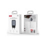 Зарядний пристрій XO L154 USB-C PD20W + USB-A QC3.0 Black (L154.black) Зарядний пристрій XO L154 USB-C PD20W + USB-A QC3.0 Black (L154.black)