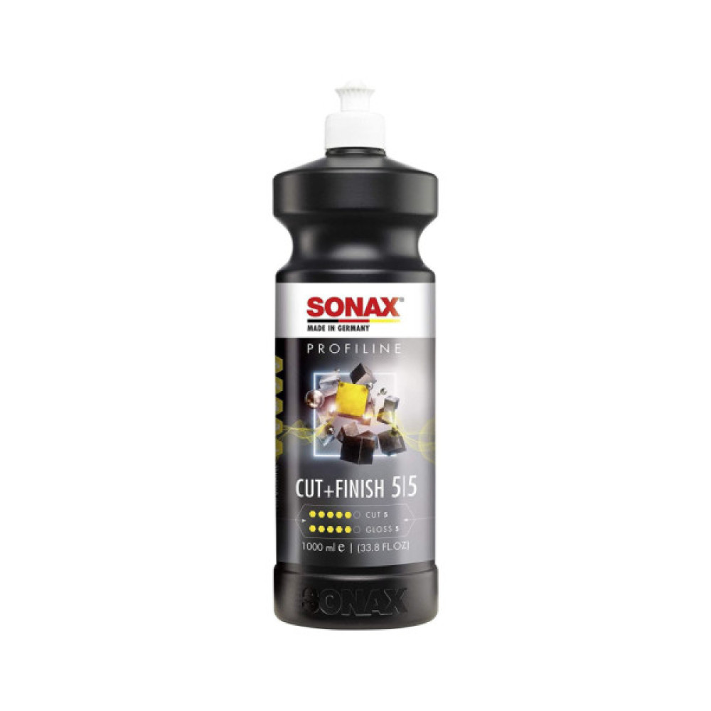 Автополіроль Sonax PROFILINE Cut + Finish 5-5 1 л (225300) Автополіроль Sonax PROFILINE Cut + Finish 5-5 1 л (225300)