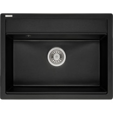 Мийка кухонна GRANADO ARTES black shine з сифоном (gr3601) Мийка кухонна GRANADO ARTES black shine з сифоном (gr3601)