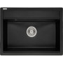 Мийка кухонна GRANADO ARTES black shine з сифоном (gr3601)