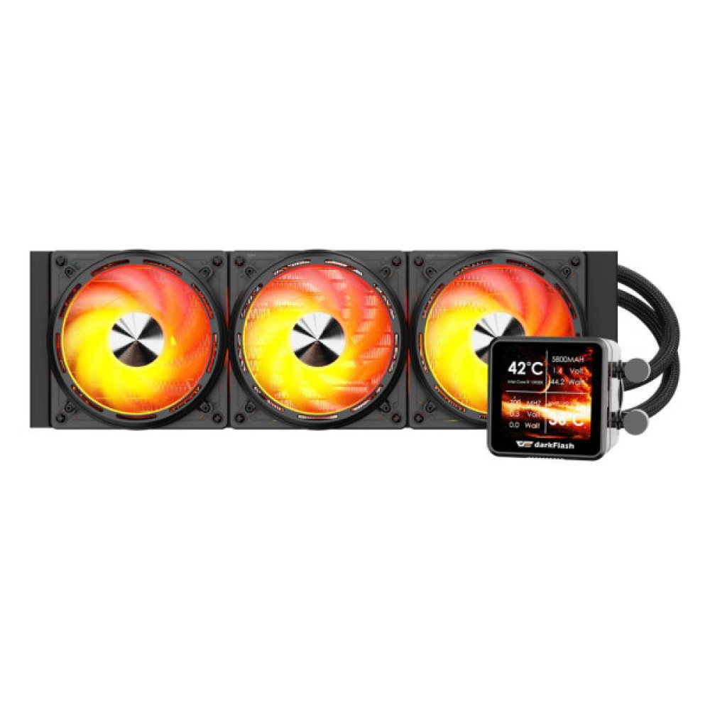 Кулер до процесора DARKFLASH DE360 BLACK