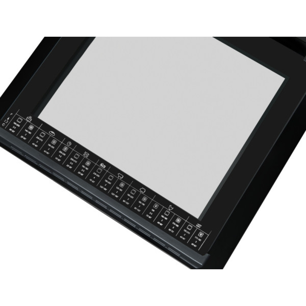 Плита Hansa з комбі. вар. поверхнею, 60х60см, 62л, емаль, газ контр., дисплей, білий