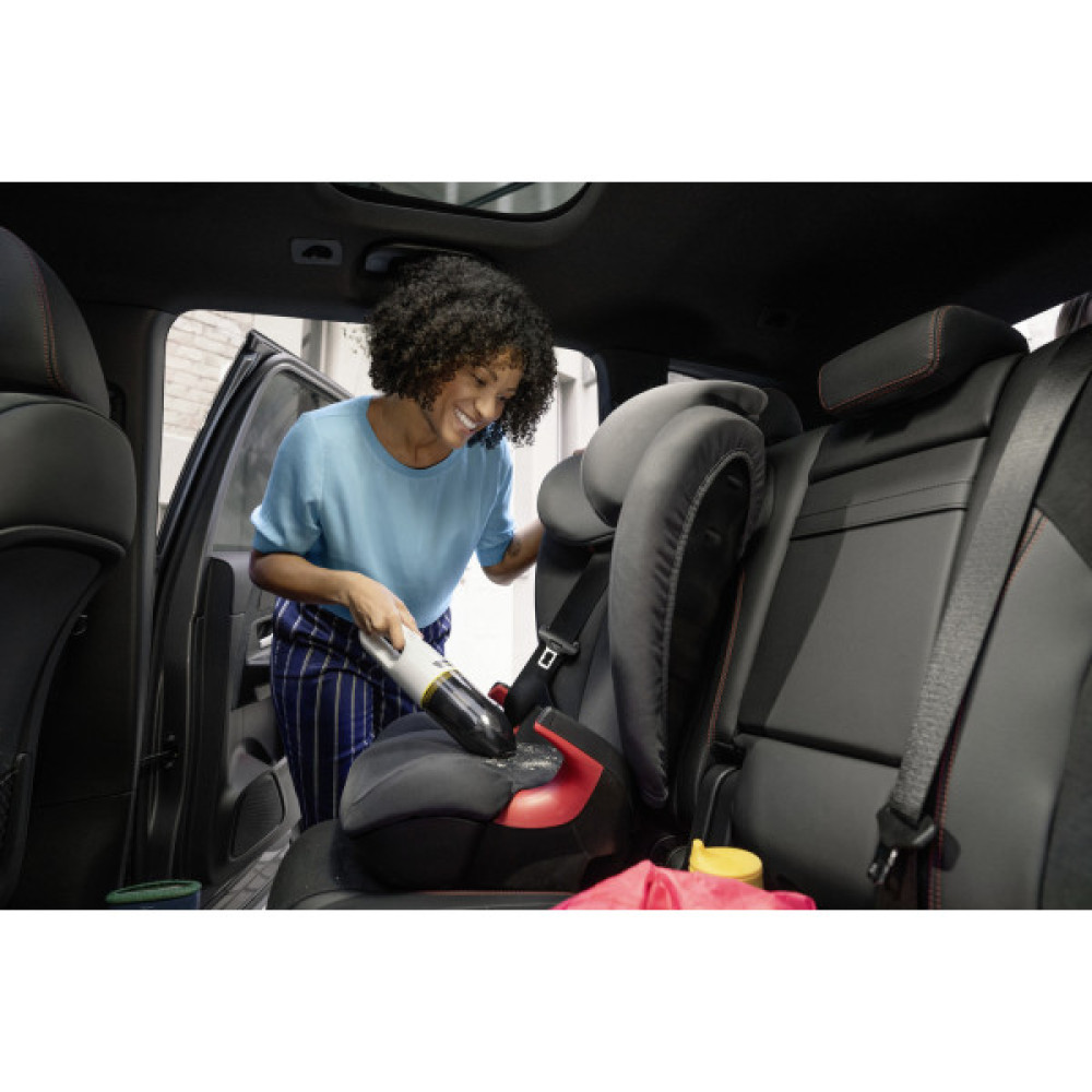 Пилосос Karcher автомобільний CVH 3 Plus, 70Вт, конт пил -0.16л, автон. робота до до 20хв, білий