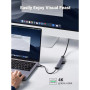 Концентратор Ugreen USB-C to 4xUSB 3.0 + HDMI CM417 gray (20197) Концентратор Ugreen USB-C to 4xUSB 3.0 + HDMI CM417 gray (20197)