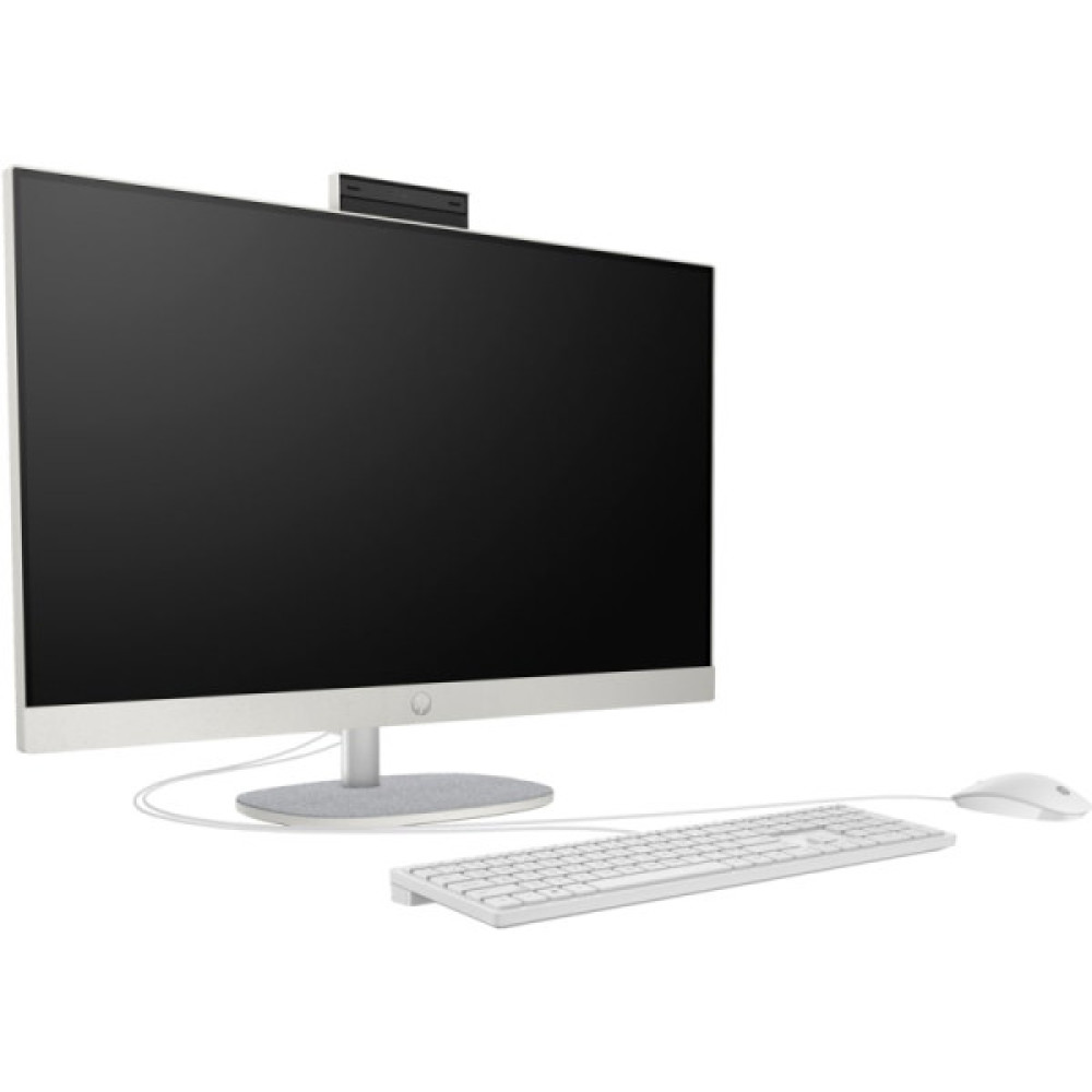 Комп'ютер персональний моноблок HP All-in-One 27" FHD IPS AG, AMD R5-7520U, 16GB, F512GB, UMA, WiFi, кл+м, DOS, білий