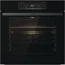 Духова шафа Gorenje електрична, 77л, A+, пара, дисплей, чорний