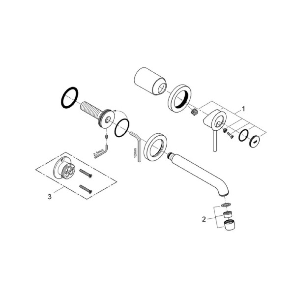 Змішувач Grohe 2029200C (CV032455)