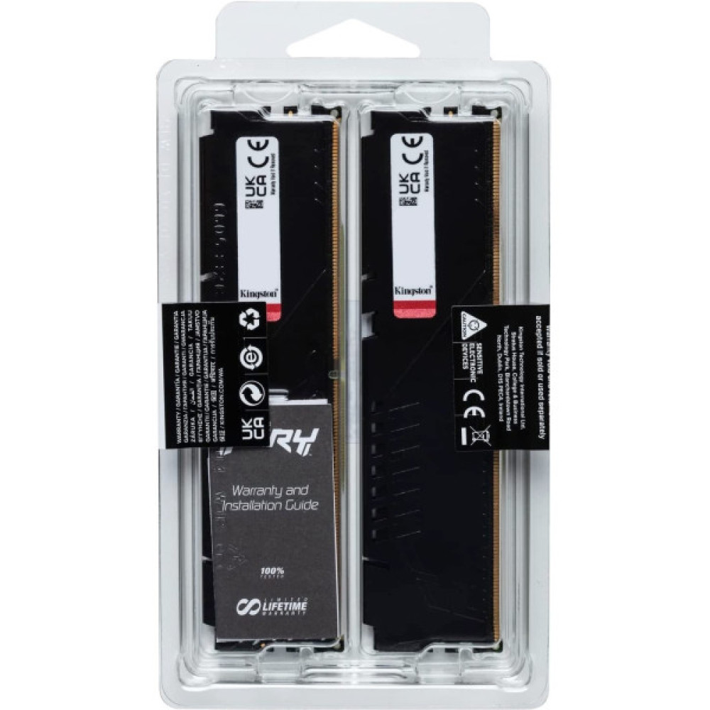 Пам'ять ПК Kingston DDR5 32GB KIT (16GBx2) 5600 FURY Beast  EXPO