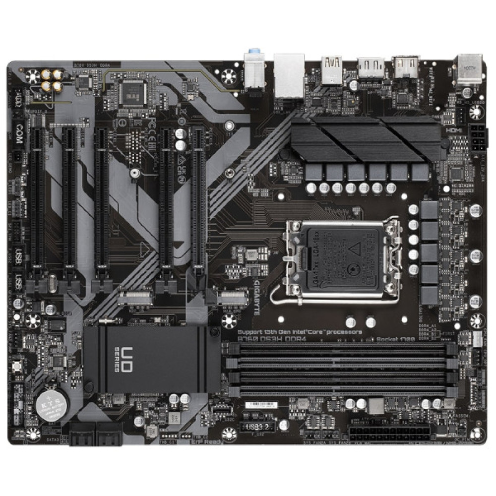 Материнська плата GIGABYTE B760 DS3H DDR4 s1700 B760 4xDDR4 M.2 HDMI DP ATX