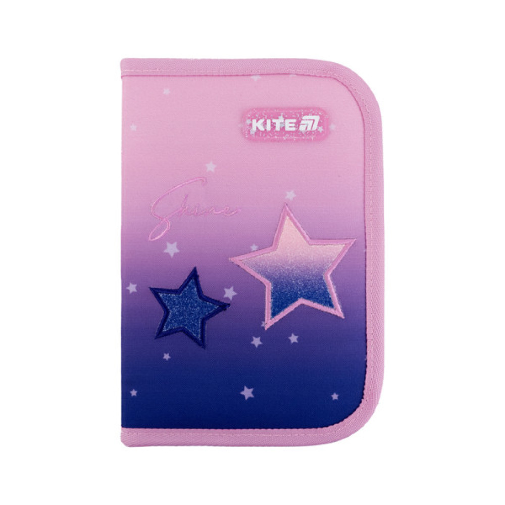 Пенал Kite 622 Sparkling, 1 відділення, 2 відвороти (K25-622-1)