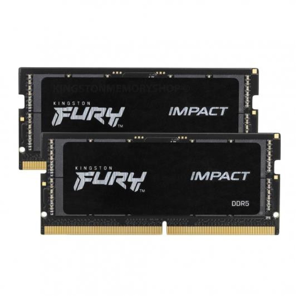 Пам'ять ноутбука Kingston DDR5 64GB KIT (32GBx2) 4800 FURY Impact