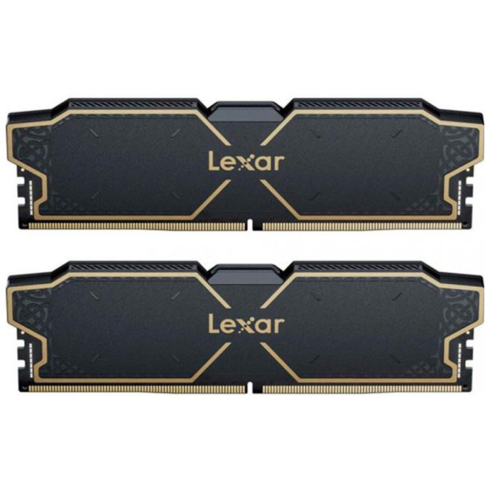 Модуль пам'яті для комп'ютера DDR5 32GB (2x16GB) 6000 MHz Thor RGB Lexar (LD5U16G60C38BG-RGD)