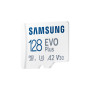 Карта пам'яті Samsung microSD 128GB C10 UHS-I  R130MB/s Evo Plus + SD