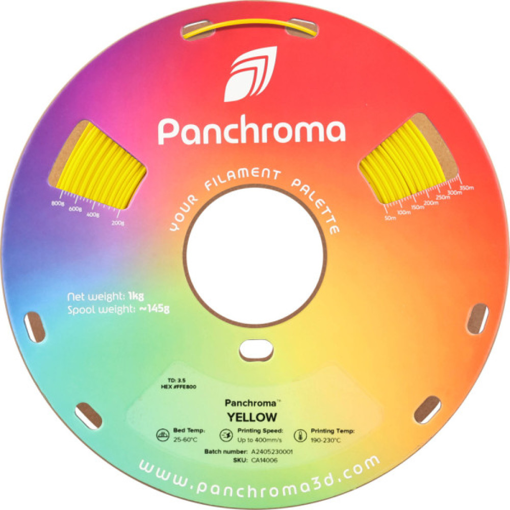 Пластик для 3D-принтера Polymaker PANCHROMA CoPE 1,75mm 1kg YELLOW (CA14006)