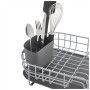 Сушарка для посуду KitchenAid Sinkware 44 x 31 x 16,5 см сірий (KEG197OSGR) Сушарка для посуду KitchenAid Sinkware 44 x 31 x 16,5 см сірий (KEG197OSGR)