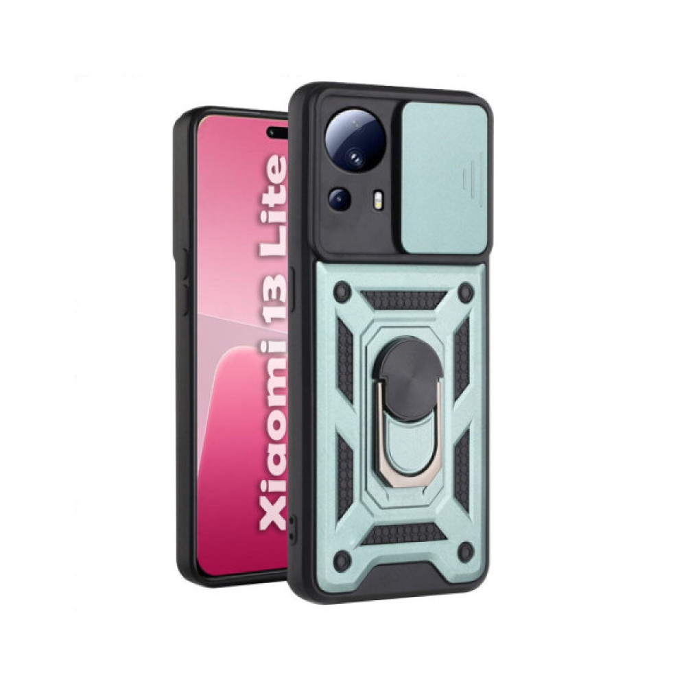 Чохол до мобільного телефона BeCover Military Xiaomi 13 Lite Dark Green (710569) Чохол до мобільного телефона BeCover Military Xiaomi 13 Lite Dark Green (710569)