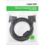 Кабель мультимедійний DVI M to DVI M 1.5m 24+1pin DV101 black UGREEN (11606)