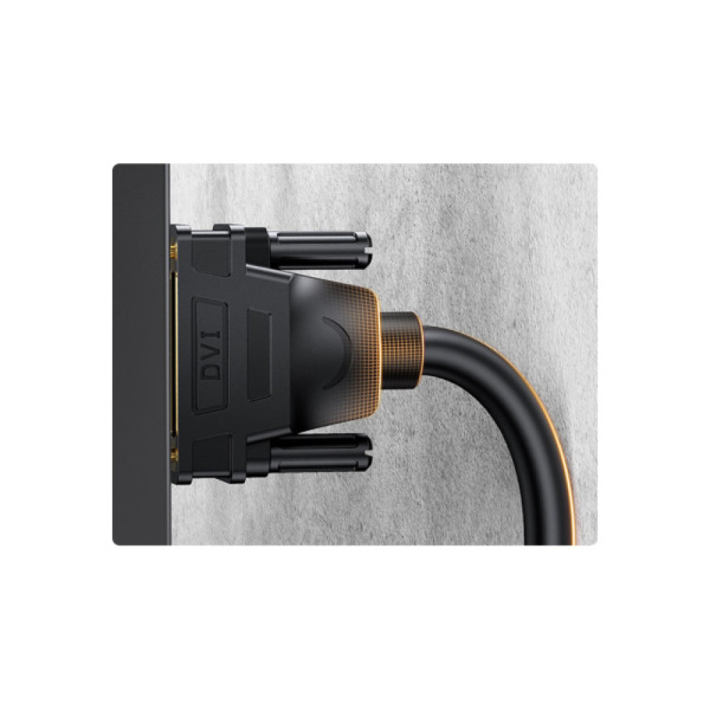 Кабель мультимедійний DVI M to DVI M 1.5m 24+1pin DV101 black UGREEN (11606)