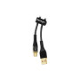 Дата кабель USB 2.0 AM to USB-C 1.0m 7A black Essager (EXCT-XJ01-P)