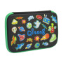 Пенал Cool For School з тисненням 1 відділення Чорний (QT-5638-Black) Пенал Cool For School з тисненням 1 відділення Чорний (QT-5638-Black)
