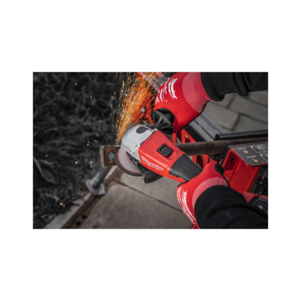 Шліфувальна машина Milwaukee M18 BLSAG125X-402X, 125мм, HD кейс (4933492644)
