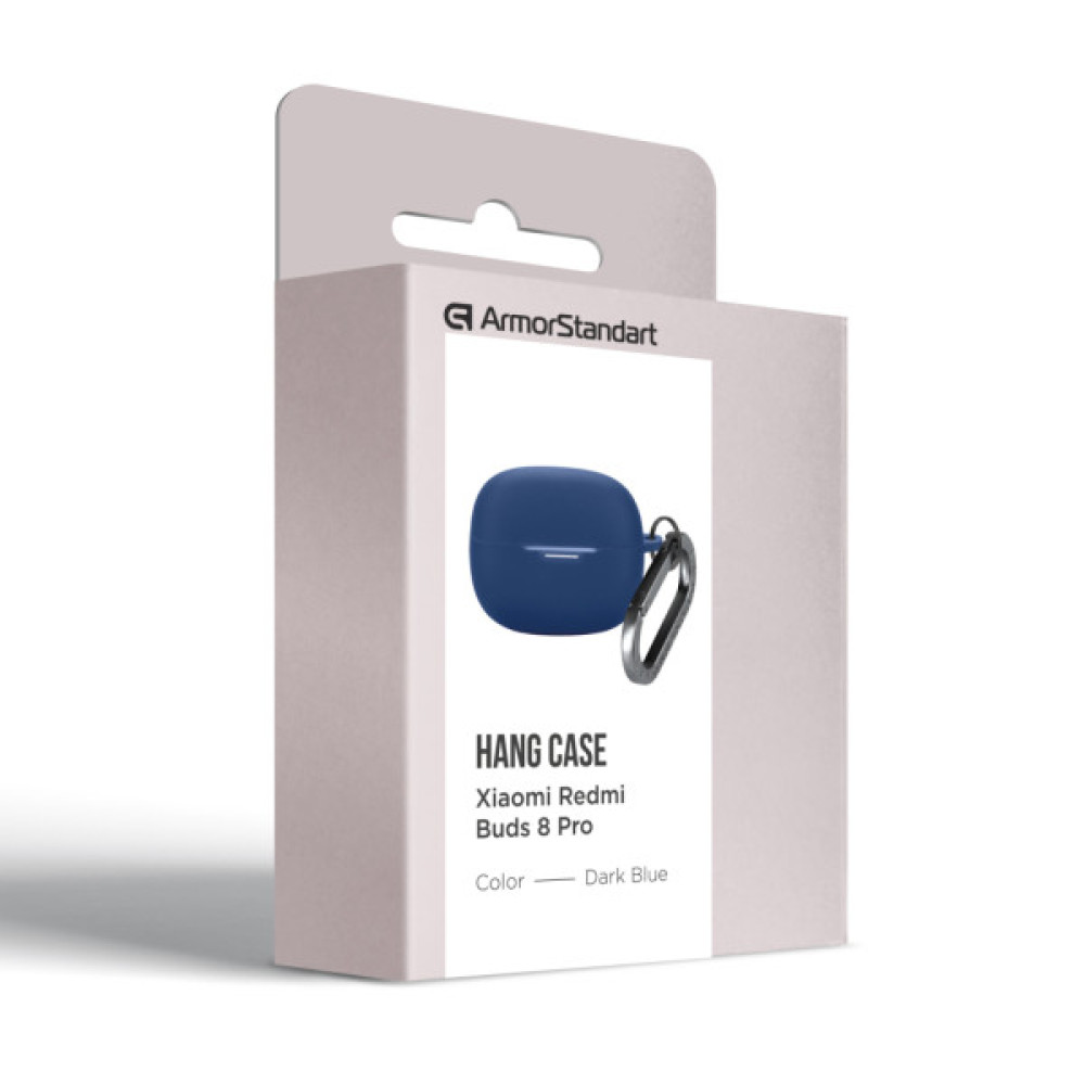 Чохол для навушників Armorstandart Hang Case For Xiaomi Redmi Buds 8 Pro Dark Blue (ARM91109)
