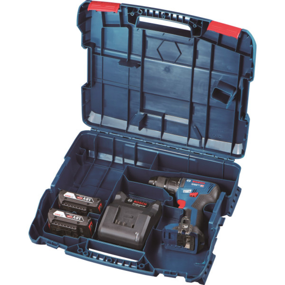 Шурупокрут-дриль акумуляторний Bosch Professional GSR 18 V-50 18В 2x2А·год 50Нм460·1800об·хв 1кг