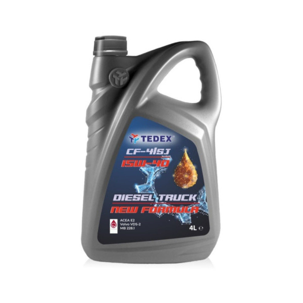 Моторна олива TEDEX DIESEL NEW FORMULA CF-4/SJ 15W40 4л