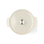 Каструля KitchenAid чавунна з кришкою 5,2 л Мигдалевий крем (CC006059-001) Каструля KitchenAid чавунна з кришкою 5,2 л Мигдалевий крем (CC006059-001)