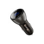 Зарядний пристрій Acefast B10 Car Charger 2xUSB-C 60W with digital display Metal Black (6974316282358) Зарядний пристрій Acefast B10 Car Charger 2xUSB-C 60W with digital display Metal Black (6974316282358)