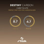 Основа для ракетки Stiga Destiny Carbon Cybershape Master (1600-2602-35) (932080)