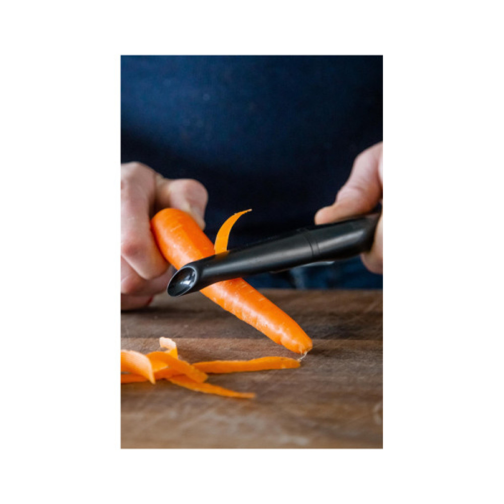 Овочечистка KitchenAid Classic вертикальна 20 см чорний (KHH112OHOBEG)