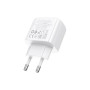 Зарядний пристрій BOROFONE BAS44A 1xUSB-C PD20W + 1xUSB QC3.0 white (6941991113840)