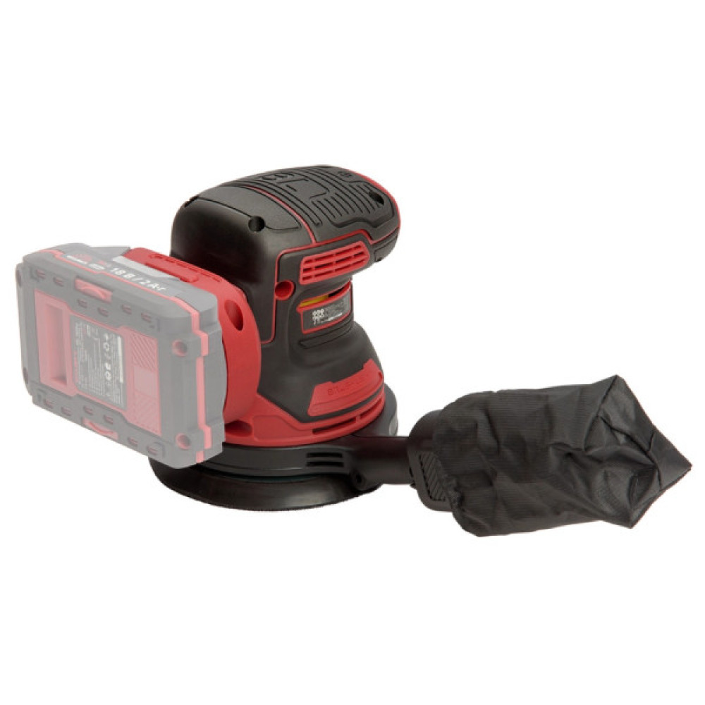 Шліфувальна машина Vitals Master, Os 18125сv BL, 18V, 125мм, 8000–16000об/хв, 0.89кг (без АКБ та ЗП) (243609)