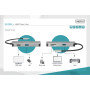 Концентратор Digitus Travel USB-C 5 Port (DA-70891) Концентратор Digitus Travel USB-C 5 Port (DA-70891)