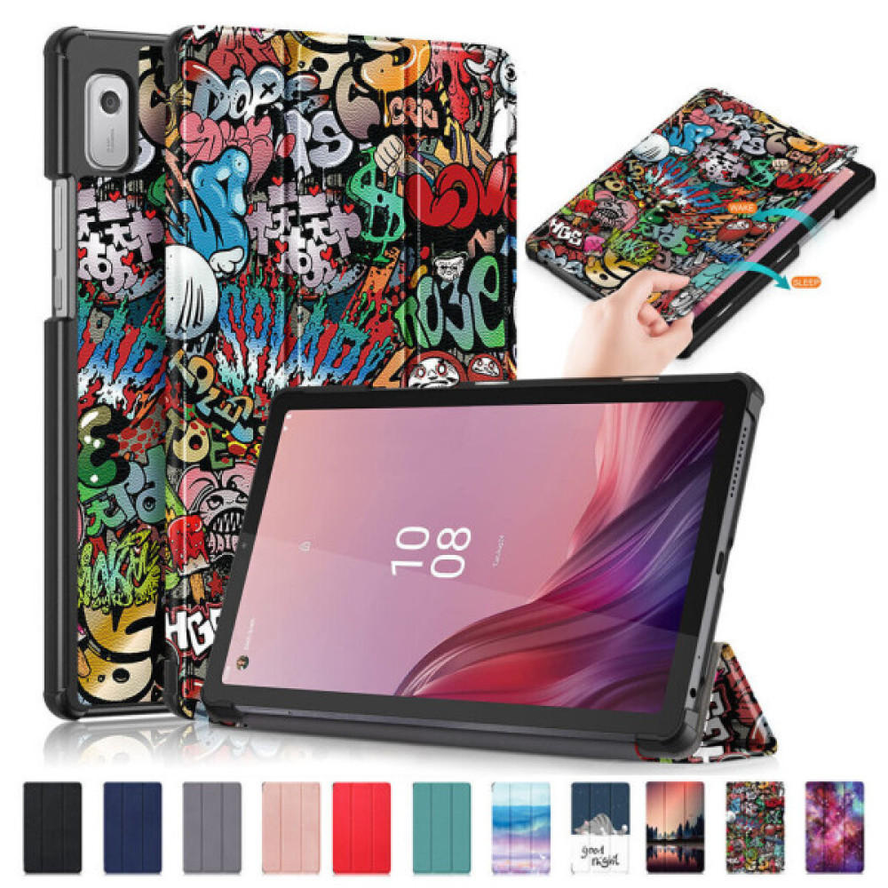 Чохол до планшета BeCover Smart Case Lenovo Tab M9 TB-310 9" Graffiti (709230) Чохол до планшета BeCover Smart Case Lenovo Tab M9 TB-310 9" Graffiti (709230)